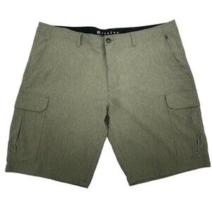 VISIVE Hybrid Yard Dye Export Mens Cargo Hybrid Stretch Utility Short Size 42